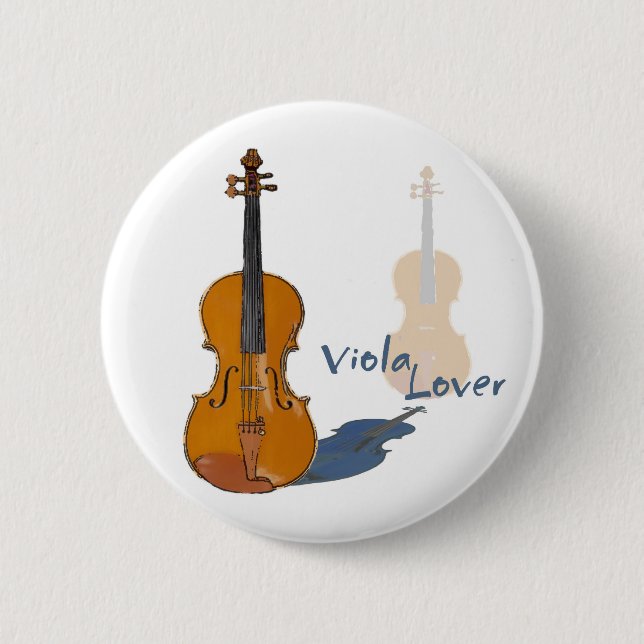 Viola-Liebhaber Button (Vorderseite)