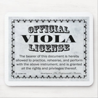 Viola Lizenz Mousepad