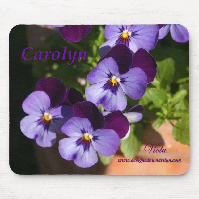 Viola-Mausunterlage Carolyn Mousepad (Vorne)