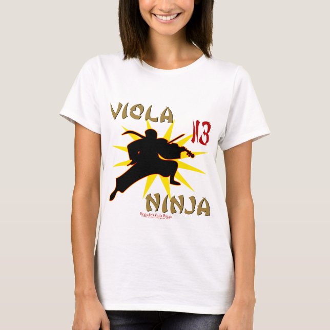 Viola Ninja T-Shirt (Vorderseite)