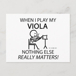 Viola Nothing Andere Matters Postkarte