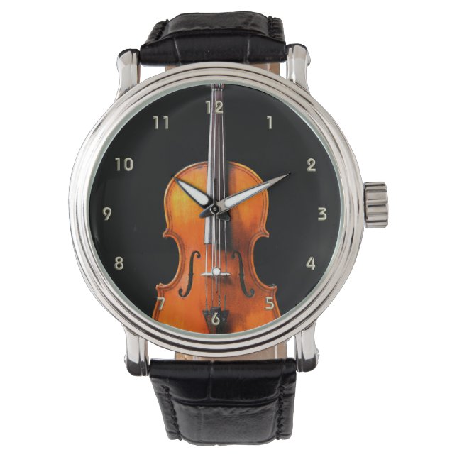 Viola oder Violin Watch 7 von Leslie Harlow Armbanduhr (Vorderseite)