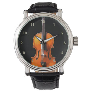Viola-oder Violinen-Uhr 7 durch Leslie Harlow Armbanduhr