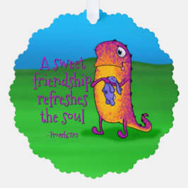 Viola, Ornament Karte