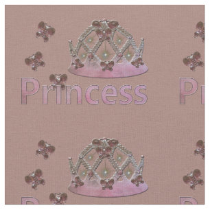 Viola-Prinzessin Crown Stoff