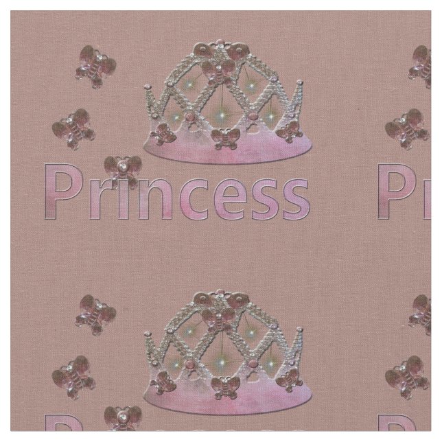Viola-Prinzessin Crown Stoff (Nahaufnahme)