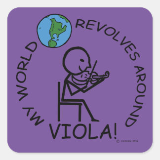 Viola - Revolten rund um den Square Sticker