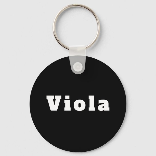 Viola Schlüsselanhänger (Vorderseite)