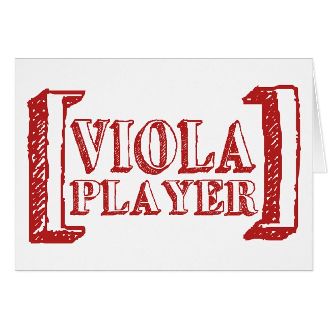 Viola-Spieler (Vorderseite (Horizontal))