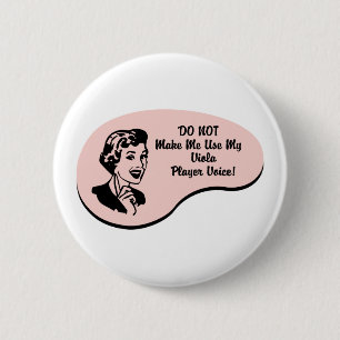 Viola-Spieler-Stimme Button