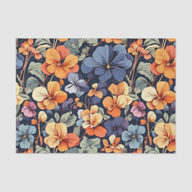 Viola Tissue Paper Seidenpapier (Vorderseite)