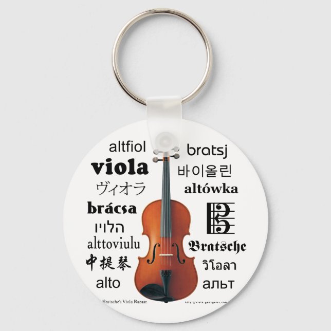 Viola Translations Schlüsselanhänger (Vorderseite)