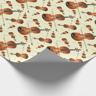 Viola Violin Music Teacher Musiker Geschenkpapier