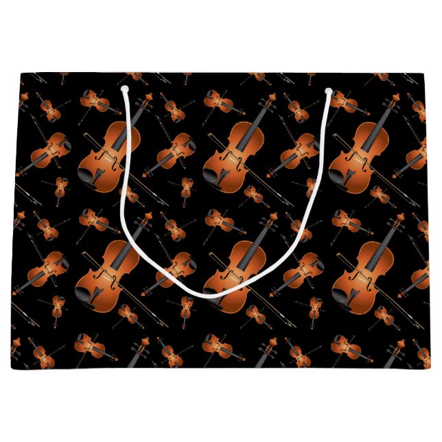 Viola Violin Musician Music Teacher Große Geschenk Große Geschenktüte (Vorderseite)