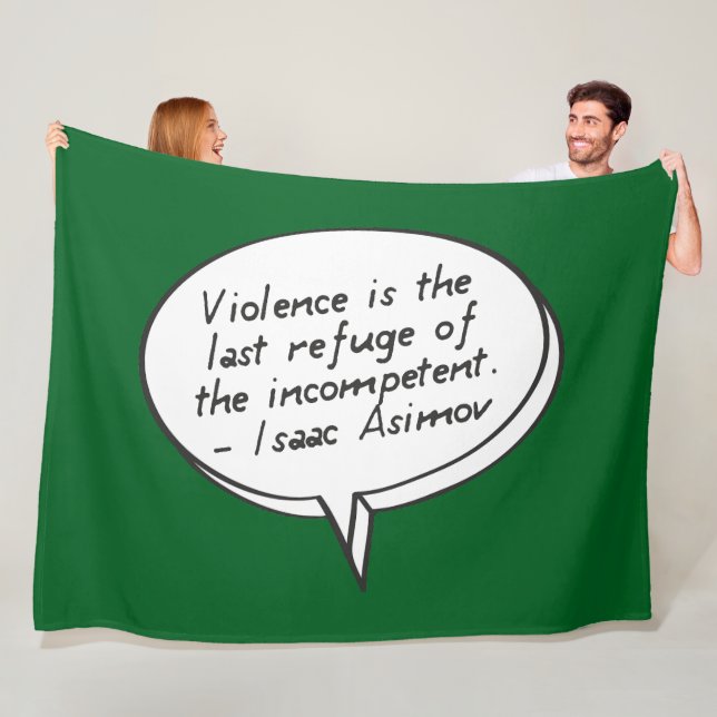 Violence Fleecedecke (Beispiel)