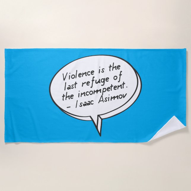 Violence Strandtuch (Vorderseite)