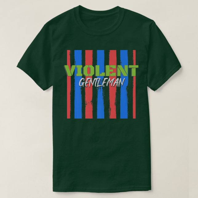 Violent Gentleman Premium T - Shirt (Design vorne)
