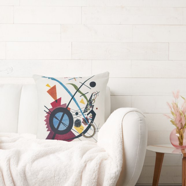 Violet (1923) von Wassily Kandinsky Kissen (Liege)