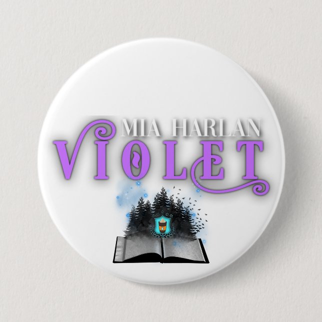 Violet-Abzeichen Button (Vorderseite)