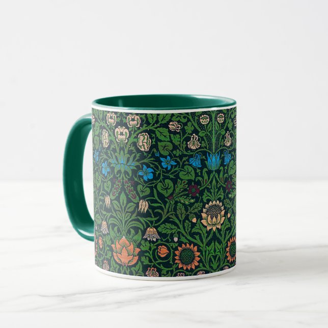 Violet and Columbine, William Morris Tasse (Vorderseite Links)