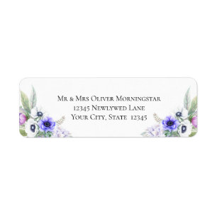 Violet Anemone Blume