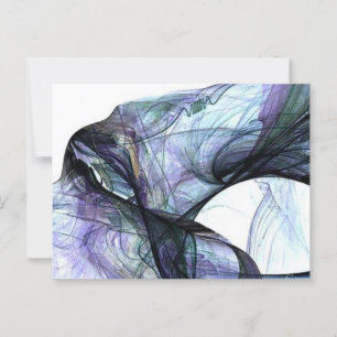 Violet Angel Rising Postkarte