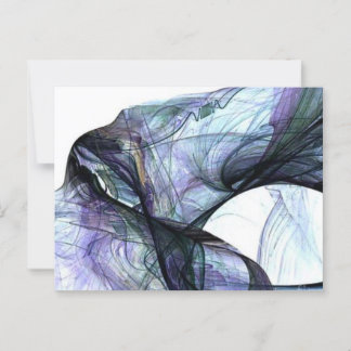 Violet Angel Rising Postkarte