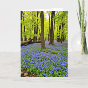 Violet Bloom Muttertagskarte Karte