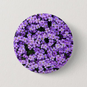 Violet-Blume Button-Violetten Button