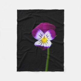 Violet-Blume fbcnm Fleecedecke