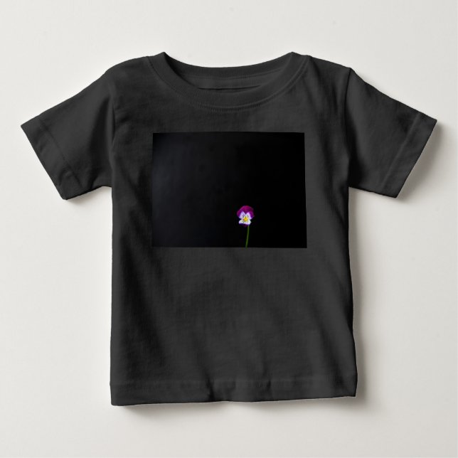 Violet-Blume iccnm Baby T-shirt (Vorderseite)