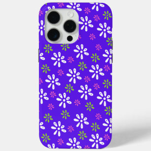 Violet Blume Muster iPhone 15 Pro Max Fall Case-Mate iPhone Hülle