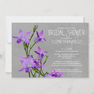 Violet Bridal Dusche Einladungen