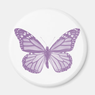 Violet Butterfly Magnet