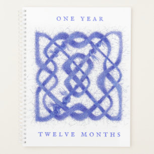 VIOLET CELTIC KNOT 8,5x11 Planer / Kalender