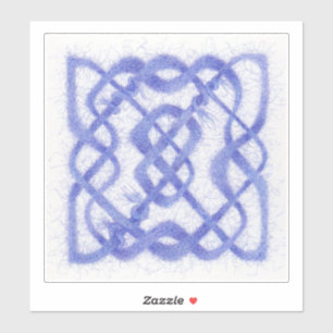 VIOLET CELTIC KNOT 8" Vinyl-Aufkleber Aufkleber