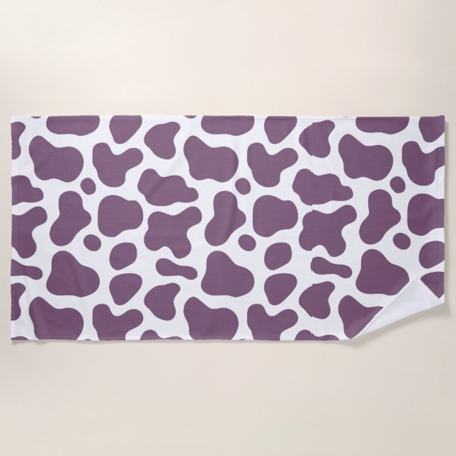 Violet Cow Strandtuch (Vorderseite)