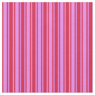 Violet & Crimson Farbmuster der Streifen Stoff
