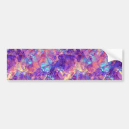 Violet Crumpled Textur Autoaufkleber