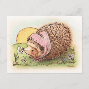 Violet den Igel Postkarte