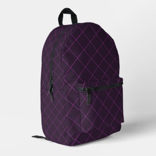 Violet Diamond Bedruckter Rucksack