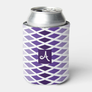 Violet Diamond Ombre Monogram Dosenkühler