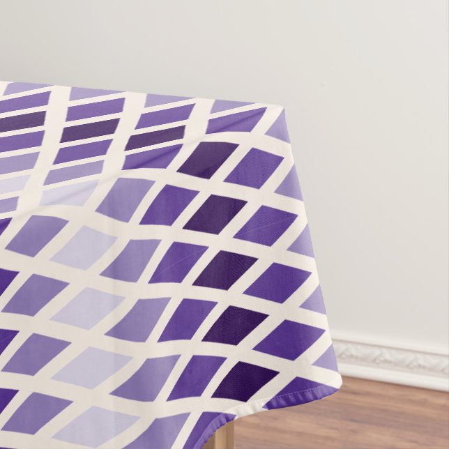 Violet Diamond Ombre Tischdecke (Beispiel)