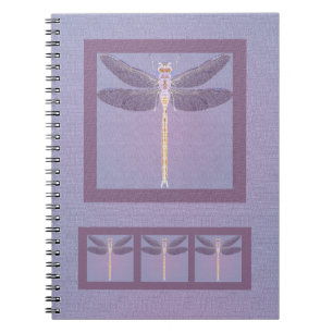Violet Dragonfly Muttertag Notizblock