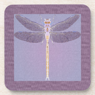 Violet Dragonfly Untersetzer