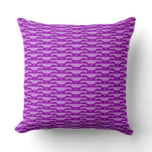 Violet Dreams-Dunkle und helle violette Wurfkissen
