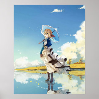 Violet Evergarden Niedlich Girl Poster