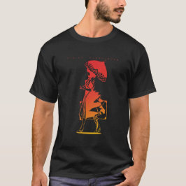 Violet Evergarden Sunset Siluet Anime Fan Art T-Shirt