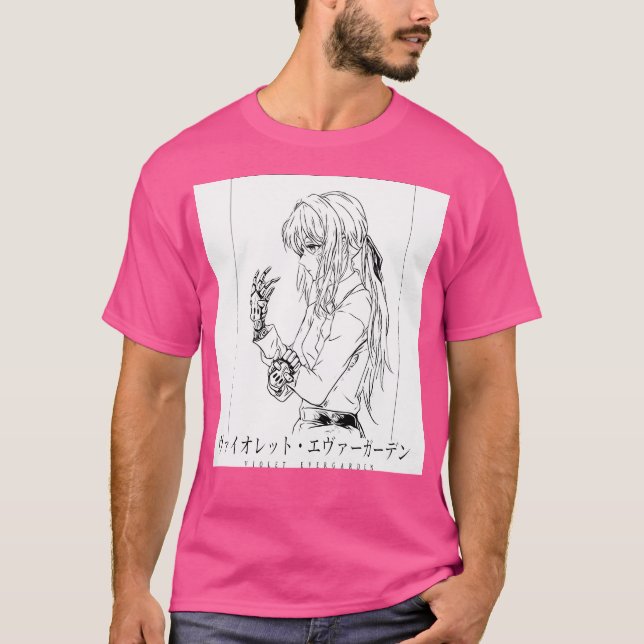 Violet Evergarden - Violet (Mono) T-Shirt (Vorderseite)