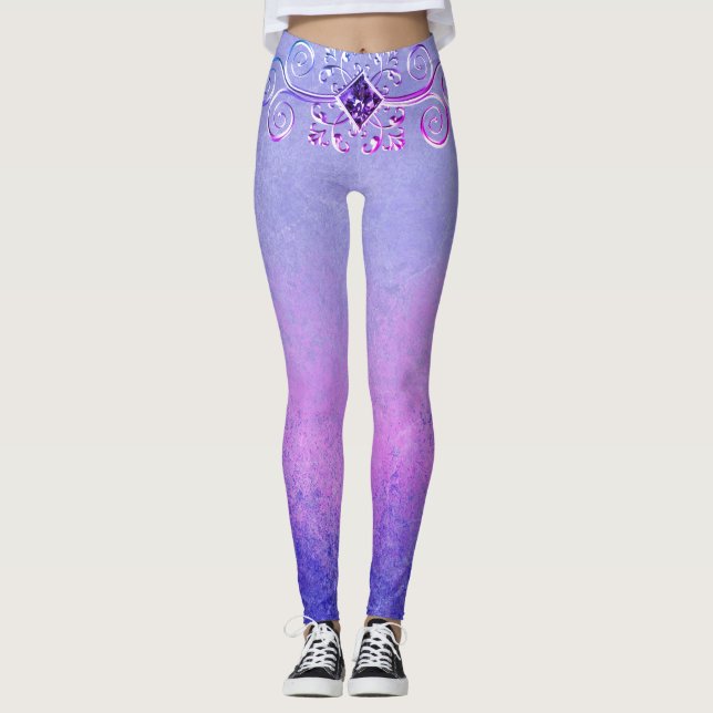 Violet Fantasy Leggings (Vorderseite)